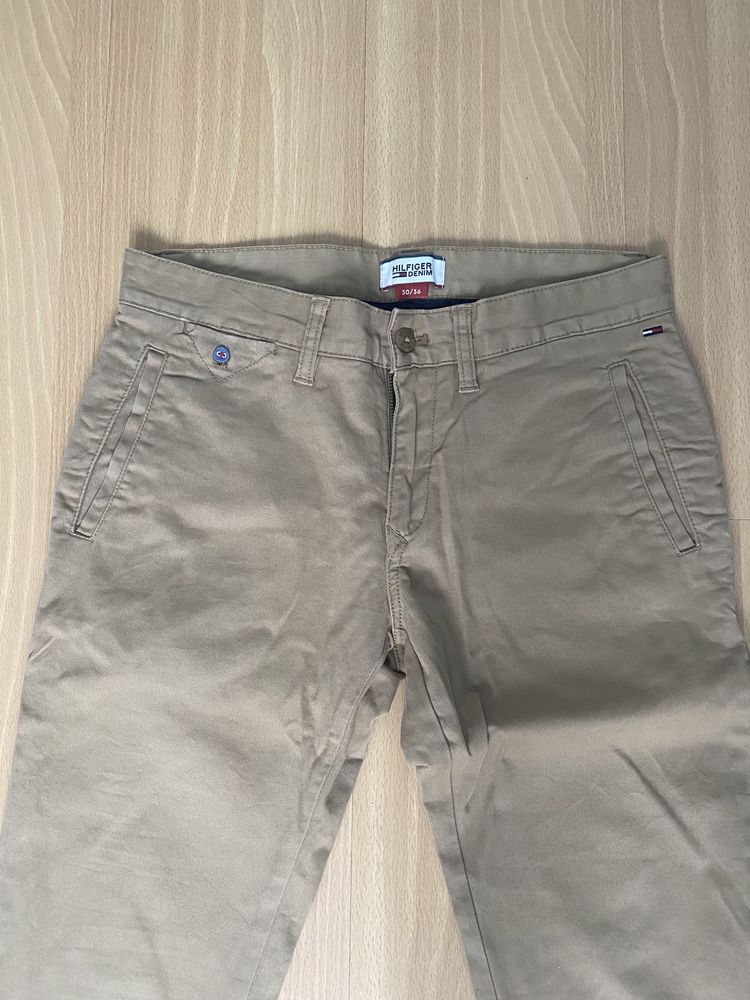 Spodnie Hilfiger Denim 30/36 chinosy stan bdb