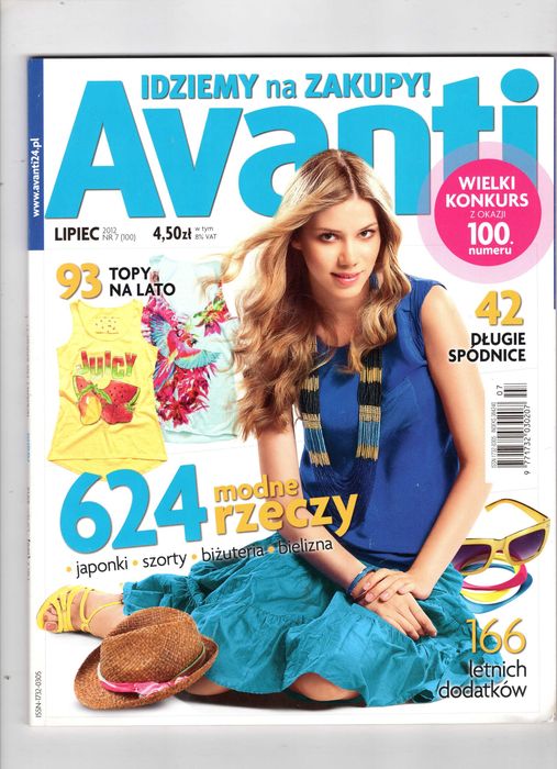 Avanti Idziemy Na Zakupy! 7(100) 2012 Japonki, szorty, długie spódnice