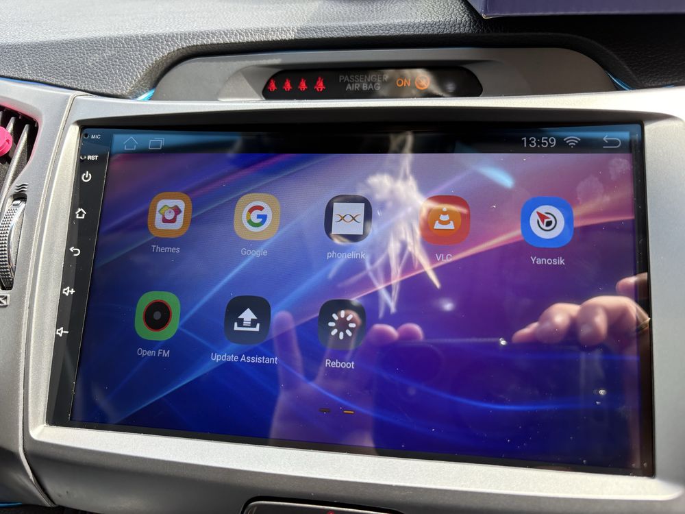 Radio samochodowe android 9 cali