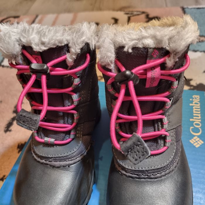 Buty zimowe śniegowce Columbia Kids Rope Tow III Waterproof r. 28