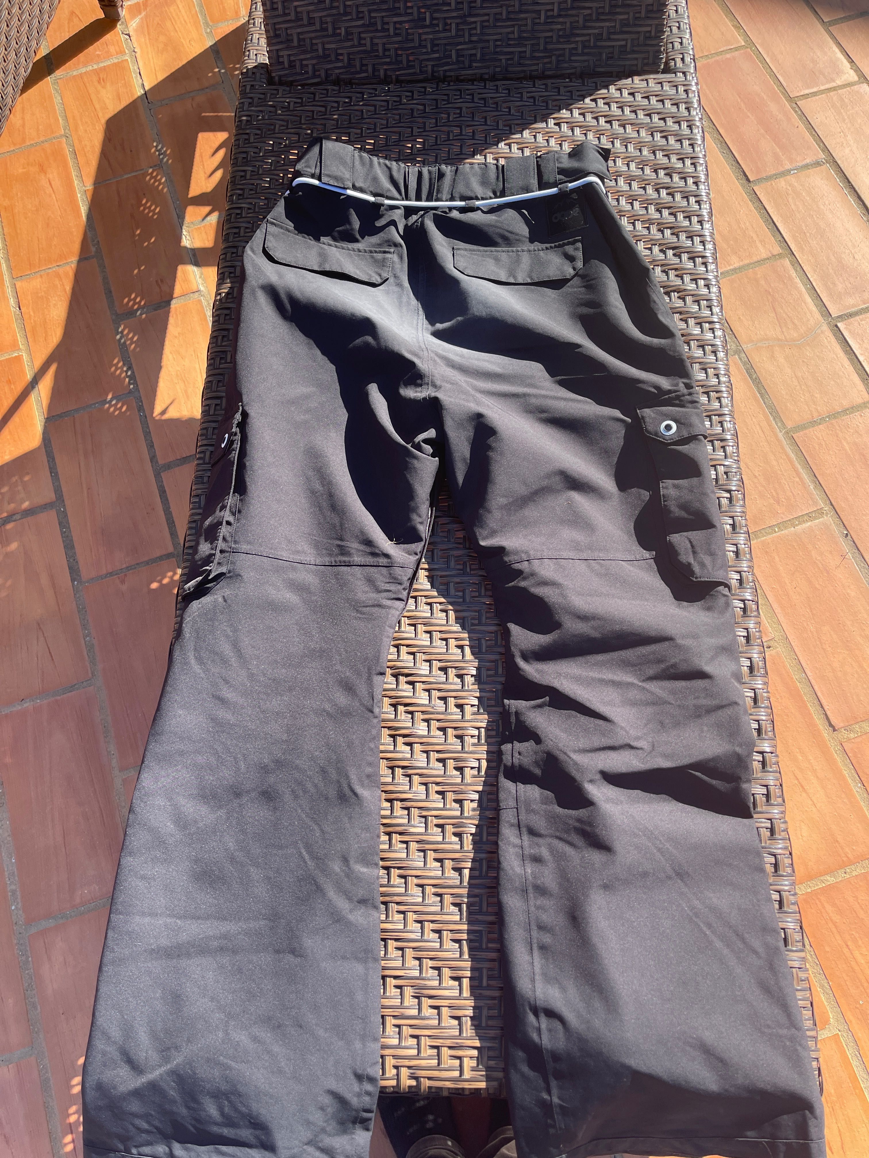 Calças de neve para ski e snowboard para homem pretas da DOPE