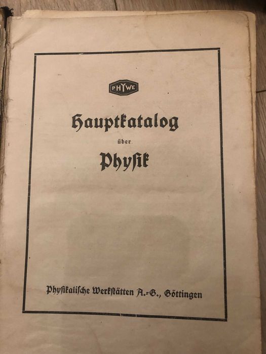 Przedwojenne katalogi