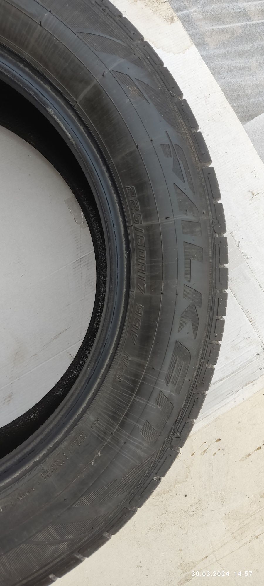 Шины б/у Falken  225/60/R17, 2019року., 700грн