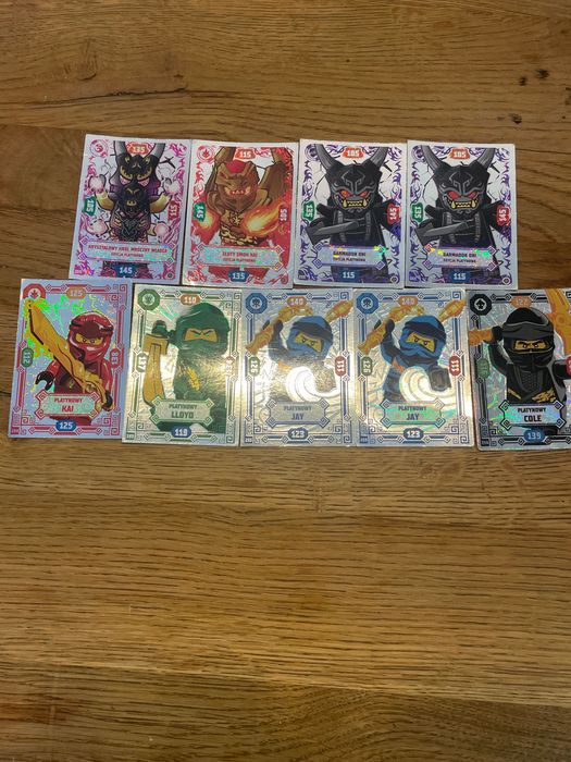 Karty ninjago platynowe