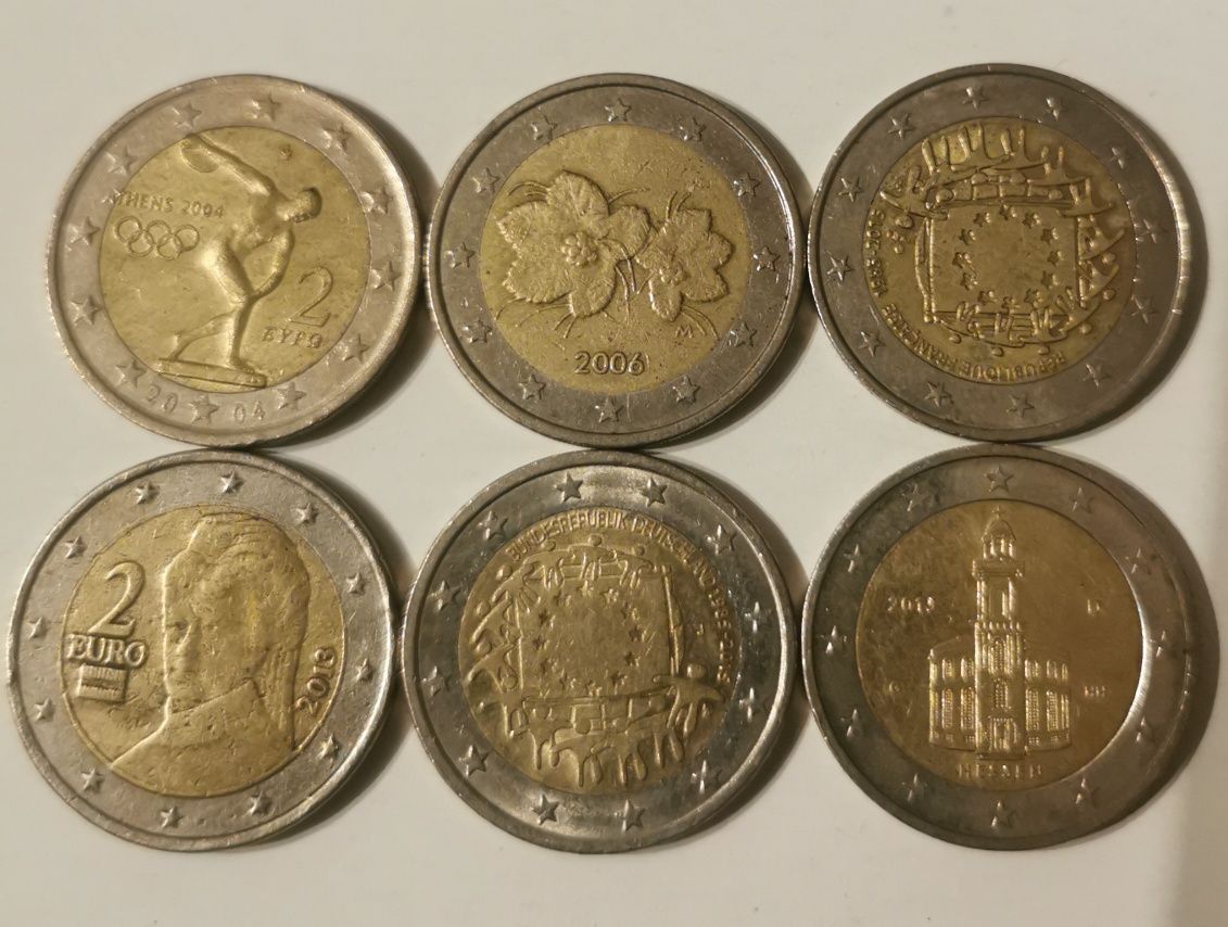 Moedas raras de  2€