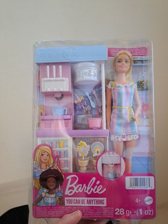 Barbie lalka zestaw lodziarnia