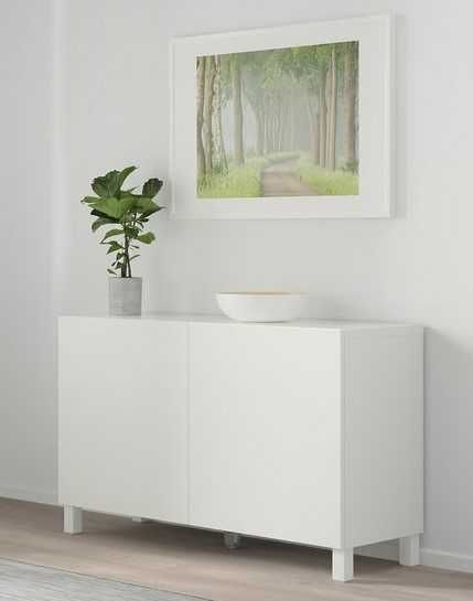 Szafka Komoda Ikea BESTA biała 120 cm