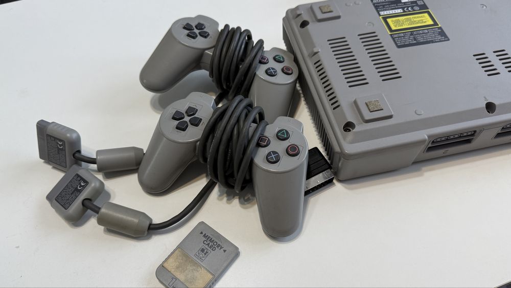 2x pad playstation 1 ps1 orygnial
