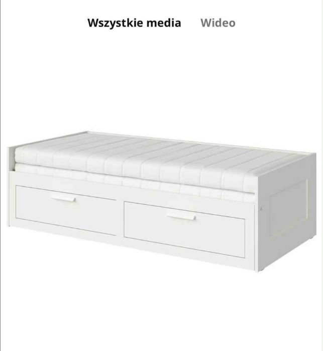 łóżko młodzieżowe 2 osobe rozkładane z szufladą
