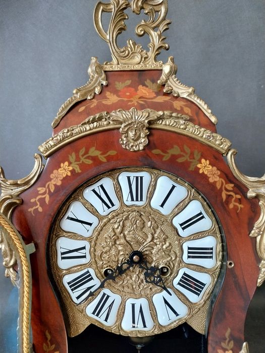 Zegar ,,Boulle" kominkowy