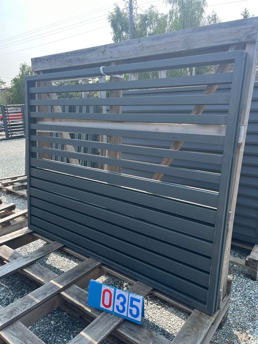 Brama palisadowa 1,5 m x 4 m, numer 035 , TRANSPORT PL
