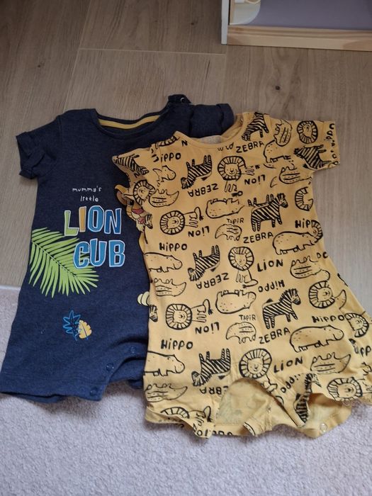 Pajacyk kombinezon rampers chłopięcy