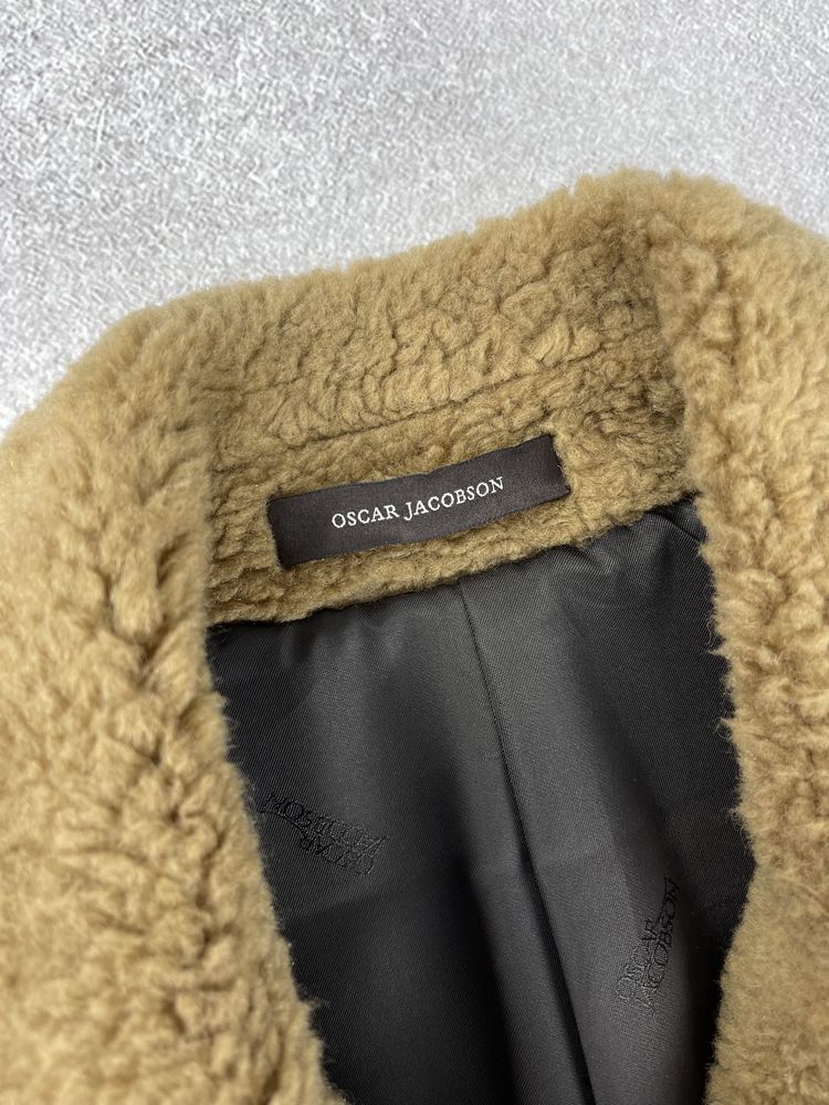Oscar jacobson sky teddy coat чоловіче пальто оригінал