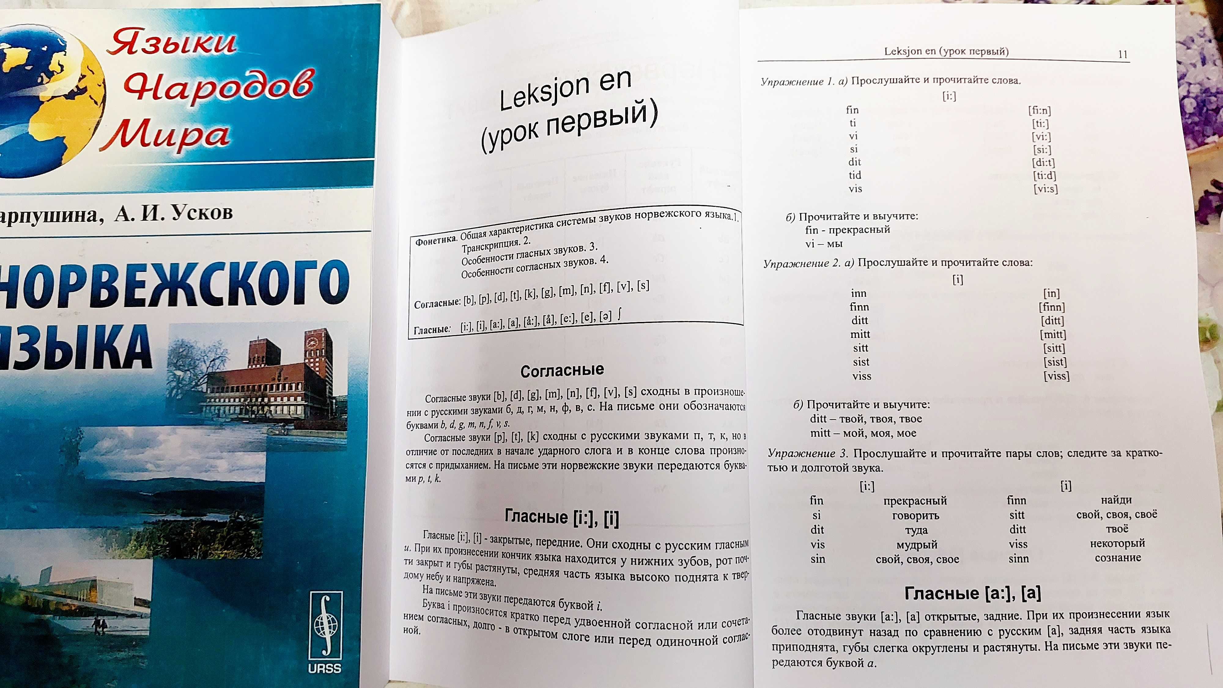 Норвежский язык учебник грамматика лексика упражнения Карпушина