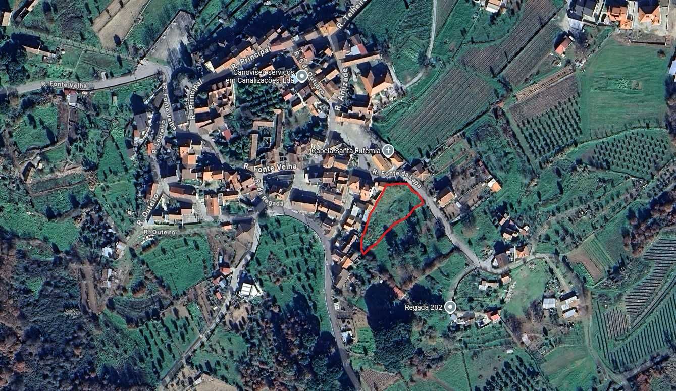 Terreno para construção em Vilar de Ordem, Povolide