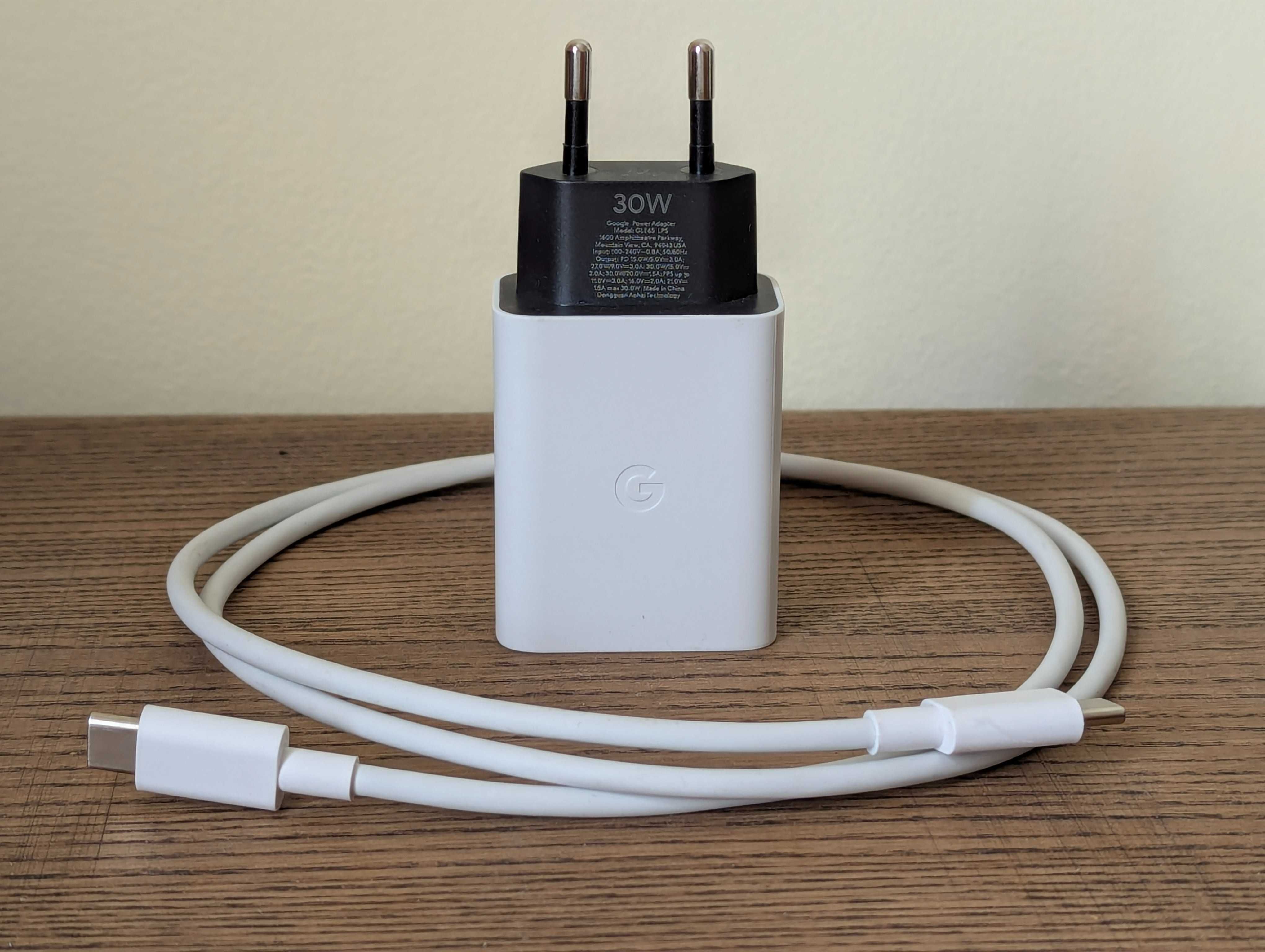 Зарядний блок з кабелем 30w для Google Pixel (Швидке Заряджання)