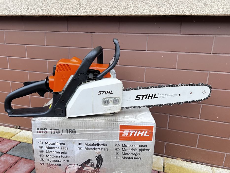 Бензопила Stihl ms 180. Штіль 180. Штиль 180. Пилка.