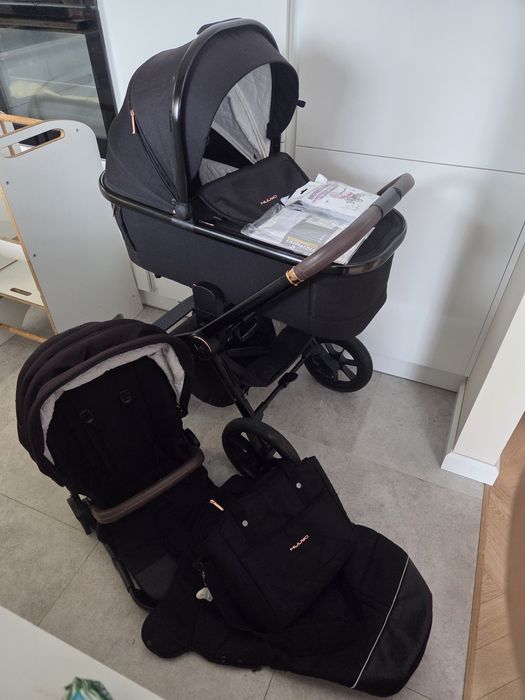 Wózek Muuvo quick se 2 chromium black 2w1