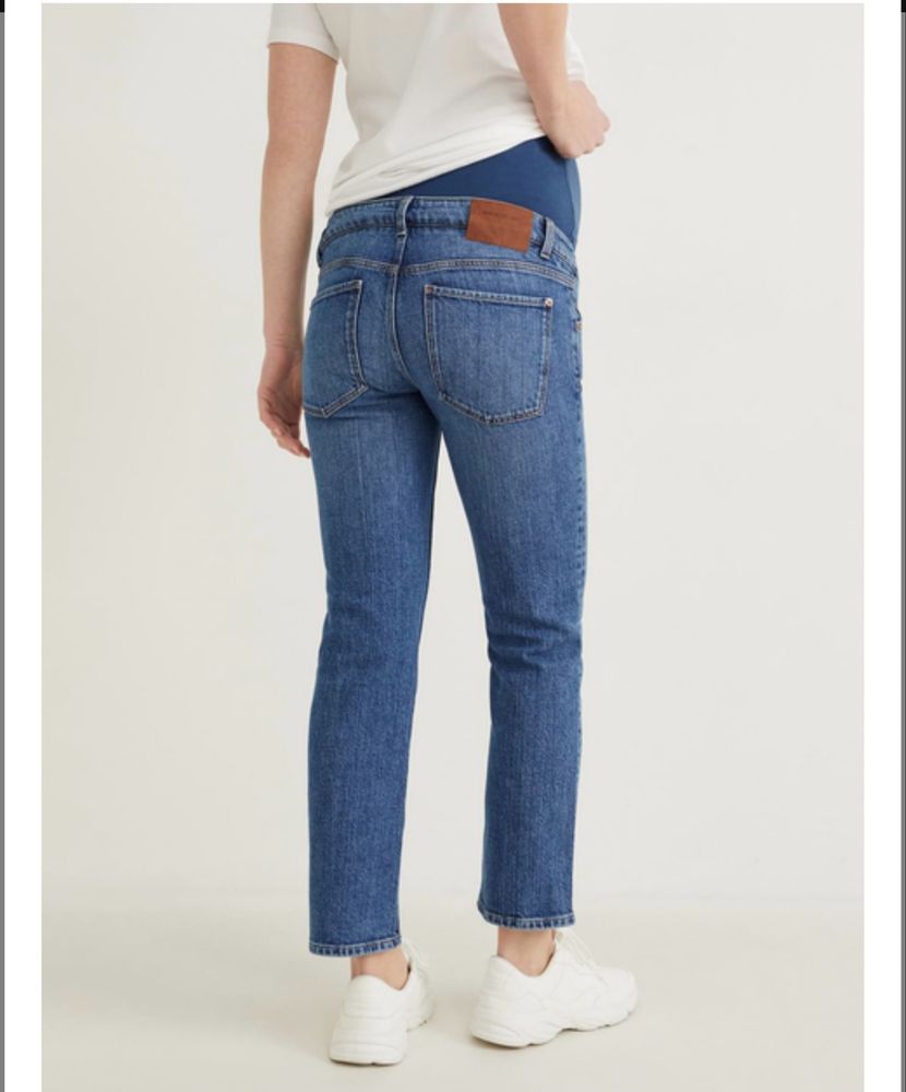 Джинси для вагітних Slim Fit C&A GD-00069040 40 Сині