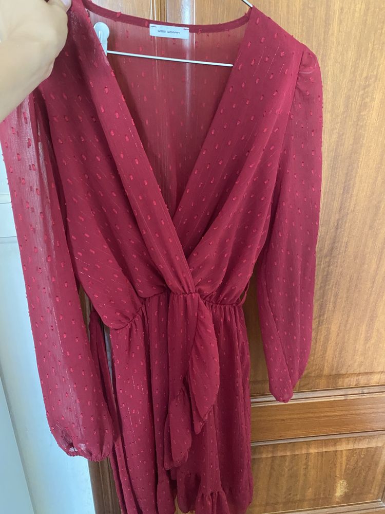Vestido vermelho w52