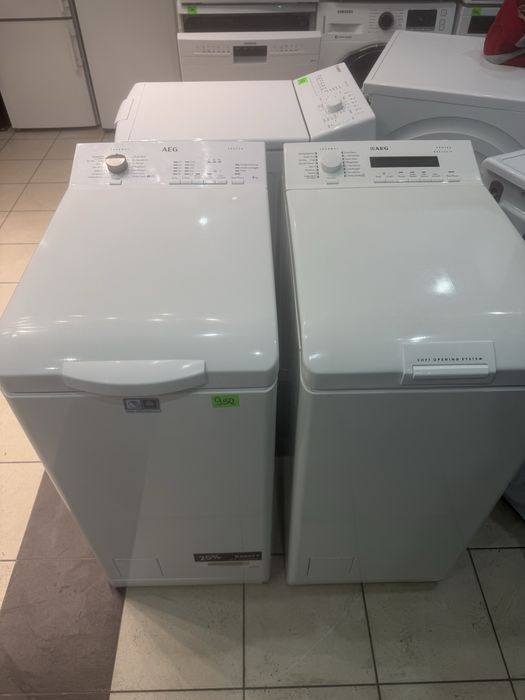 Pralki z góry otwierane Aeg Bosch