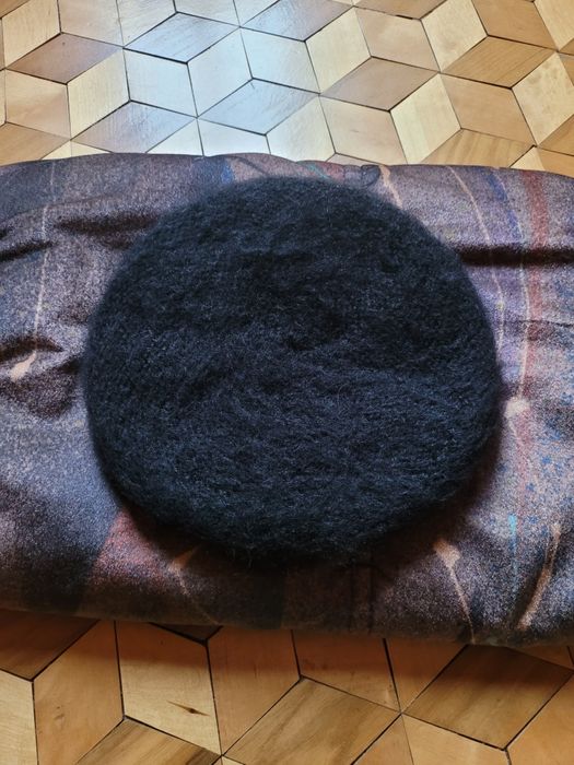 Beret damski ocieplany