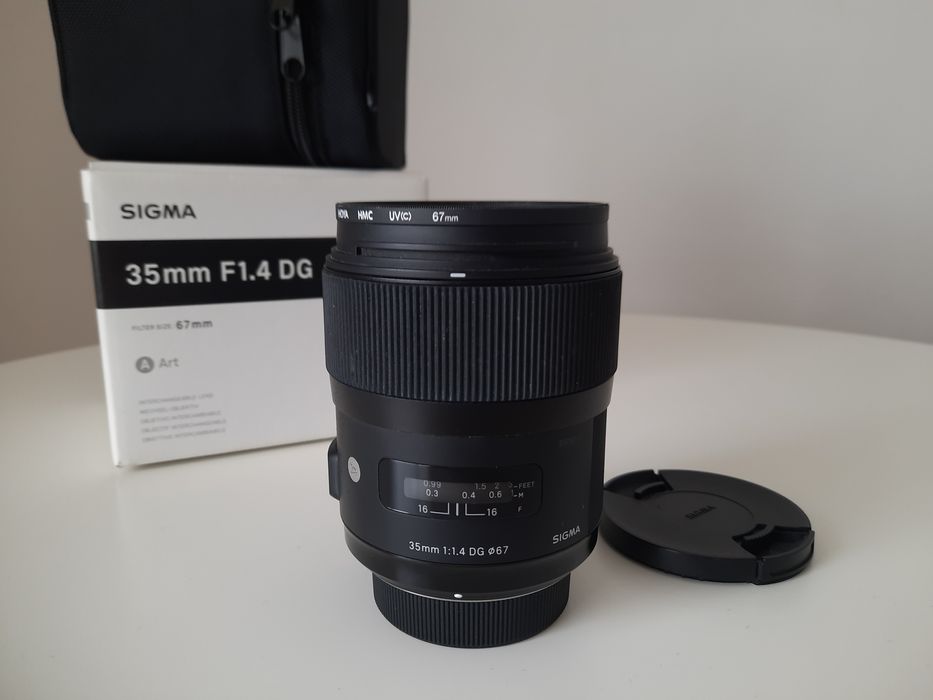Obiektyw Sigma Art 35 mm f/1.4 DG HSM mocowanie Nikon F