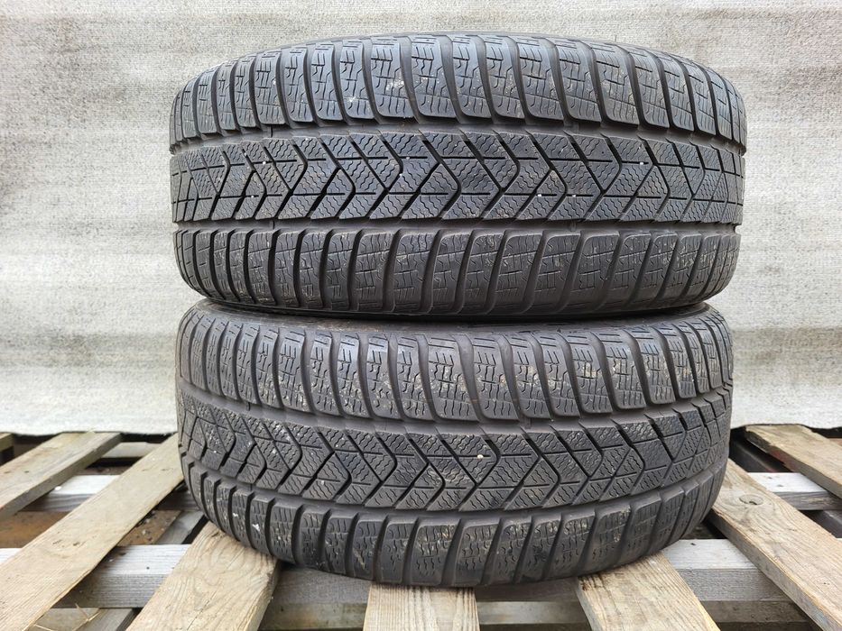 [Z157] 2x R17 225/50 Pirelli 225/50/17 stan bdb! Opony zimowe 6mm 22r