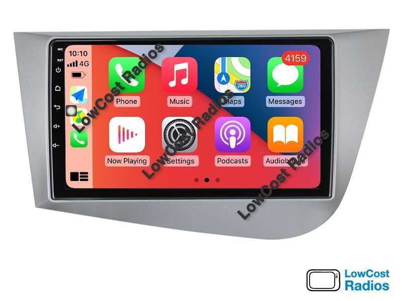Auto Rádio 2DIN 9" SEAT LEON E SEAT ALTEA • Android 15