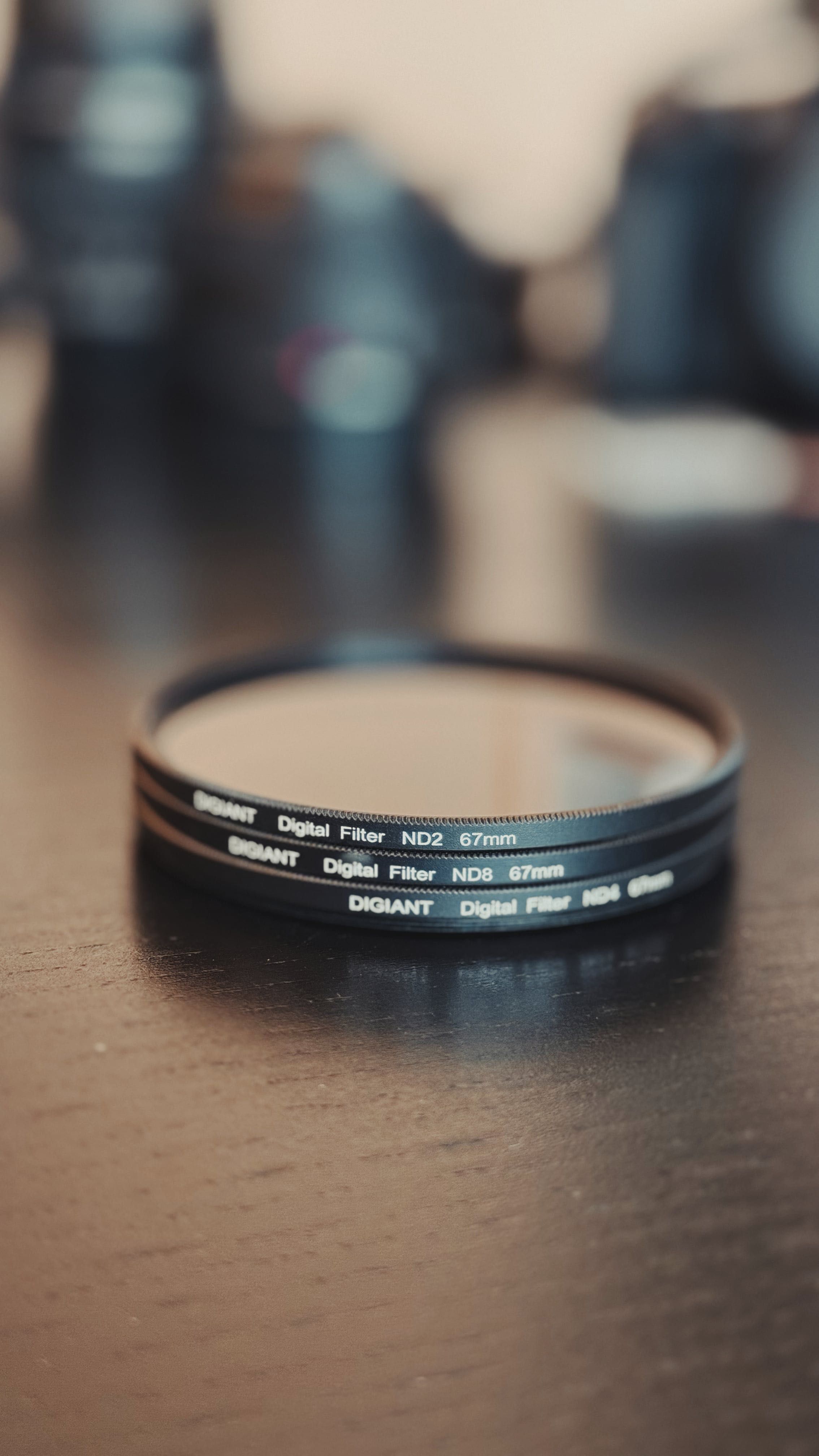 Canon EOS 77D, 3 lentes, 6 ND filters, 2 cartões memória