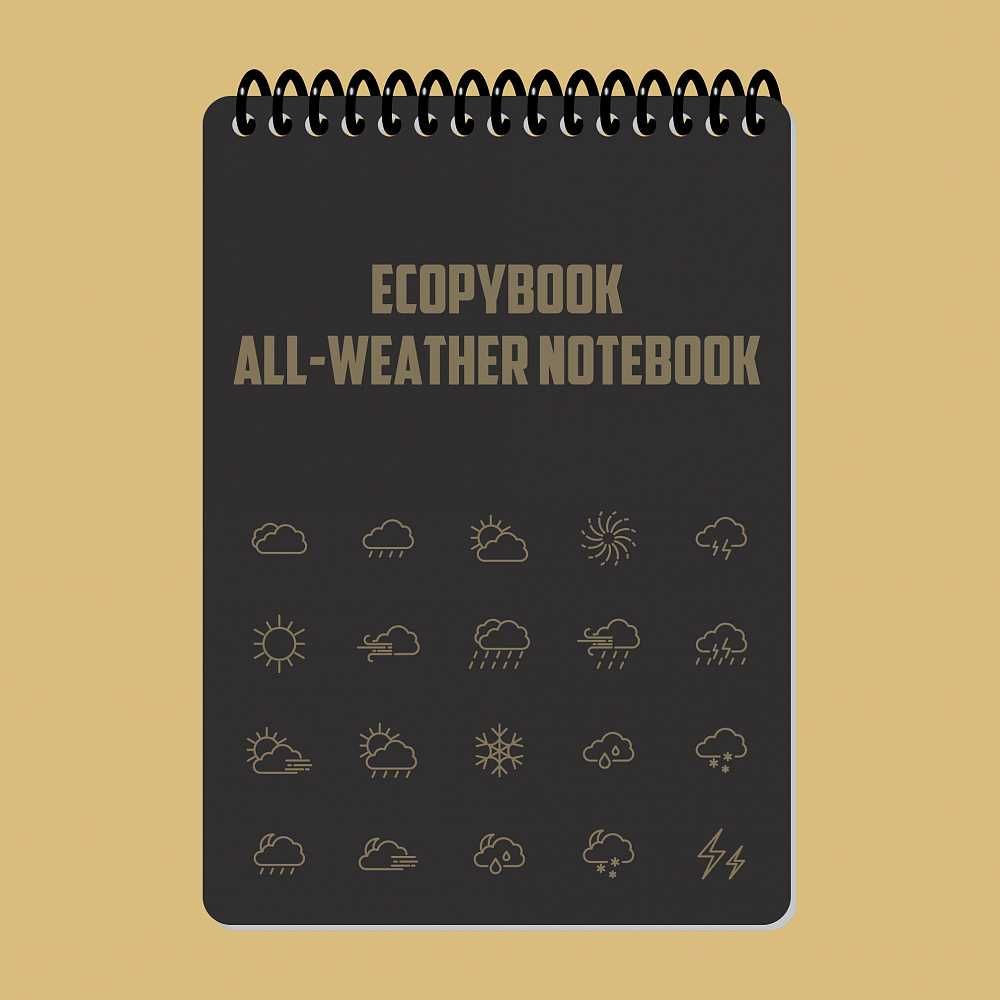 Всепогодний блокнот Ecopybook Tactical