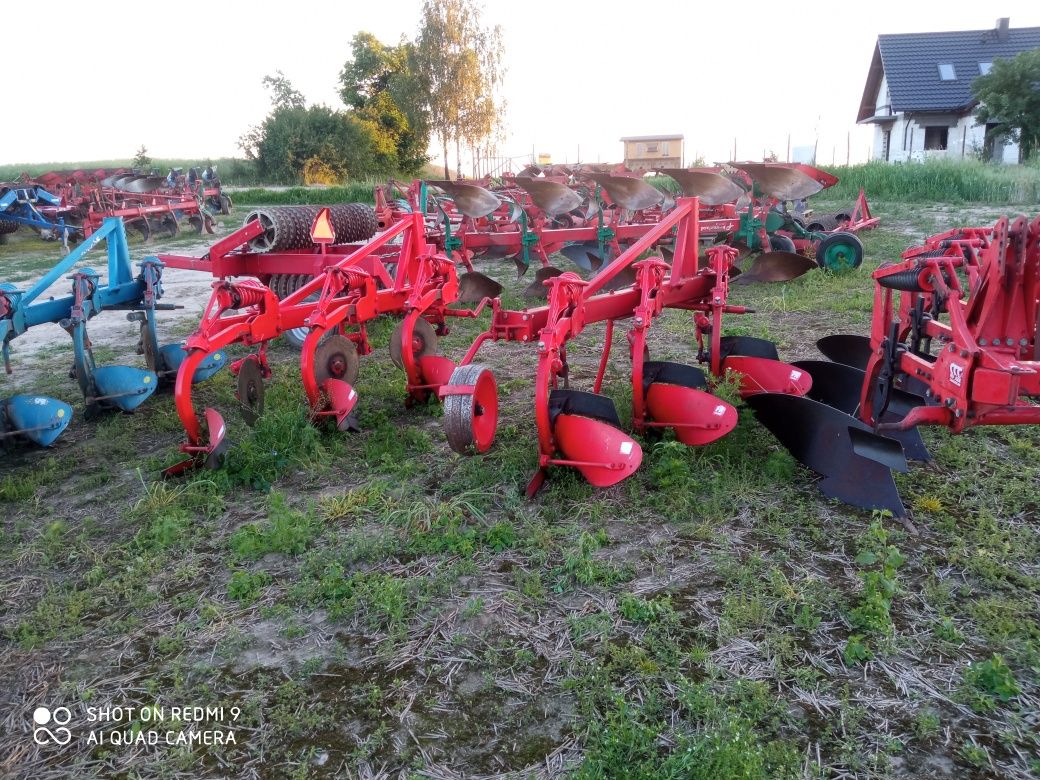 Pług Kverneland 2 3 4 skibowy obrotowy LD85 vario AB fraugde Fiskars