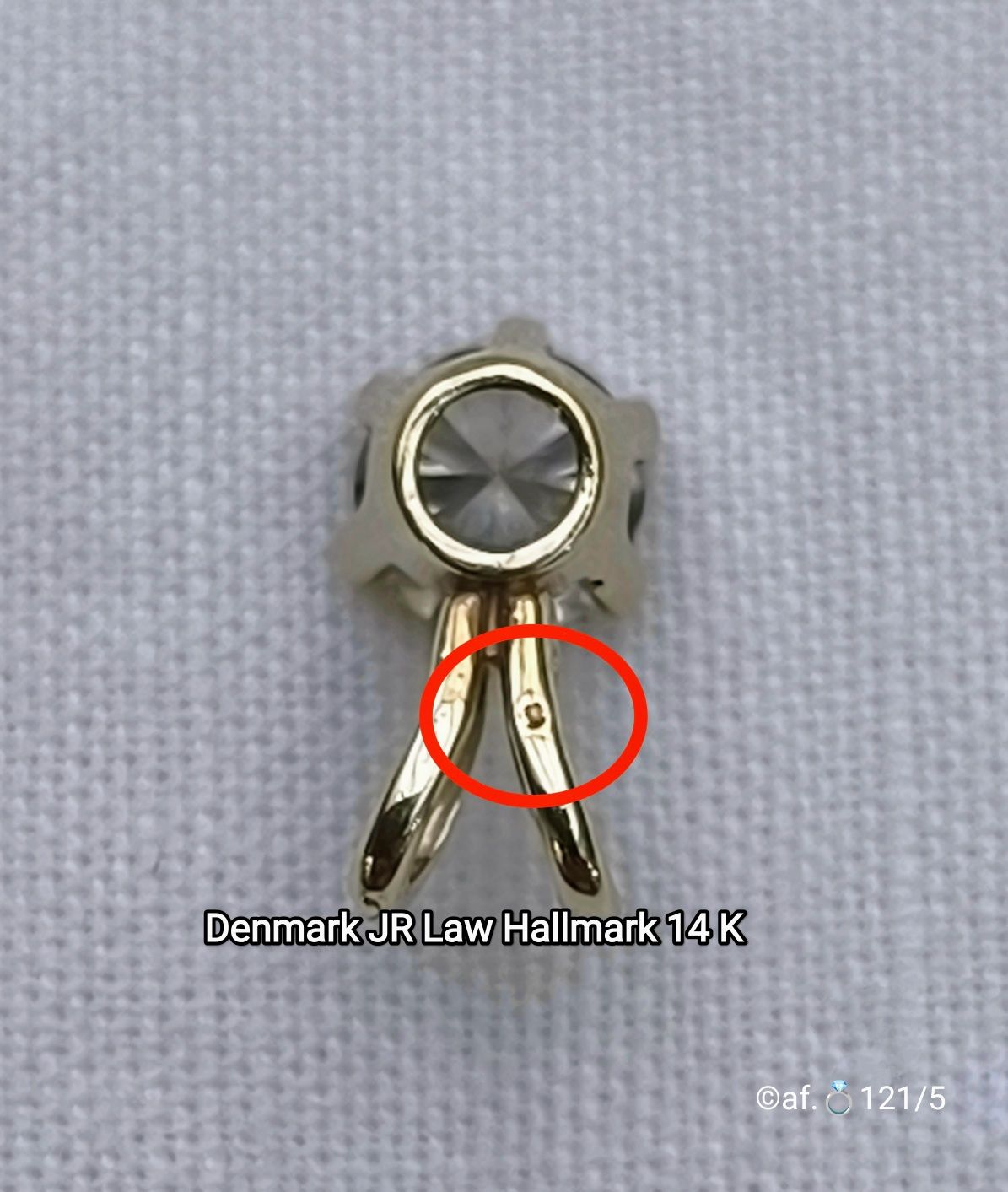 Pingente Ouro e Diamante 0,73 ct para Colar