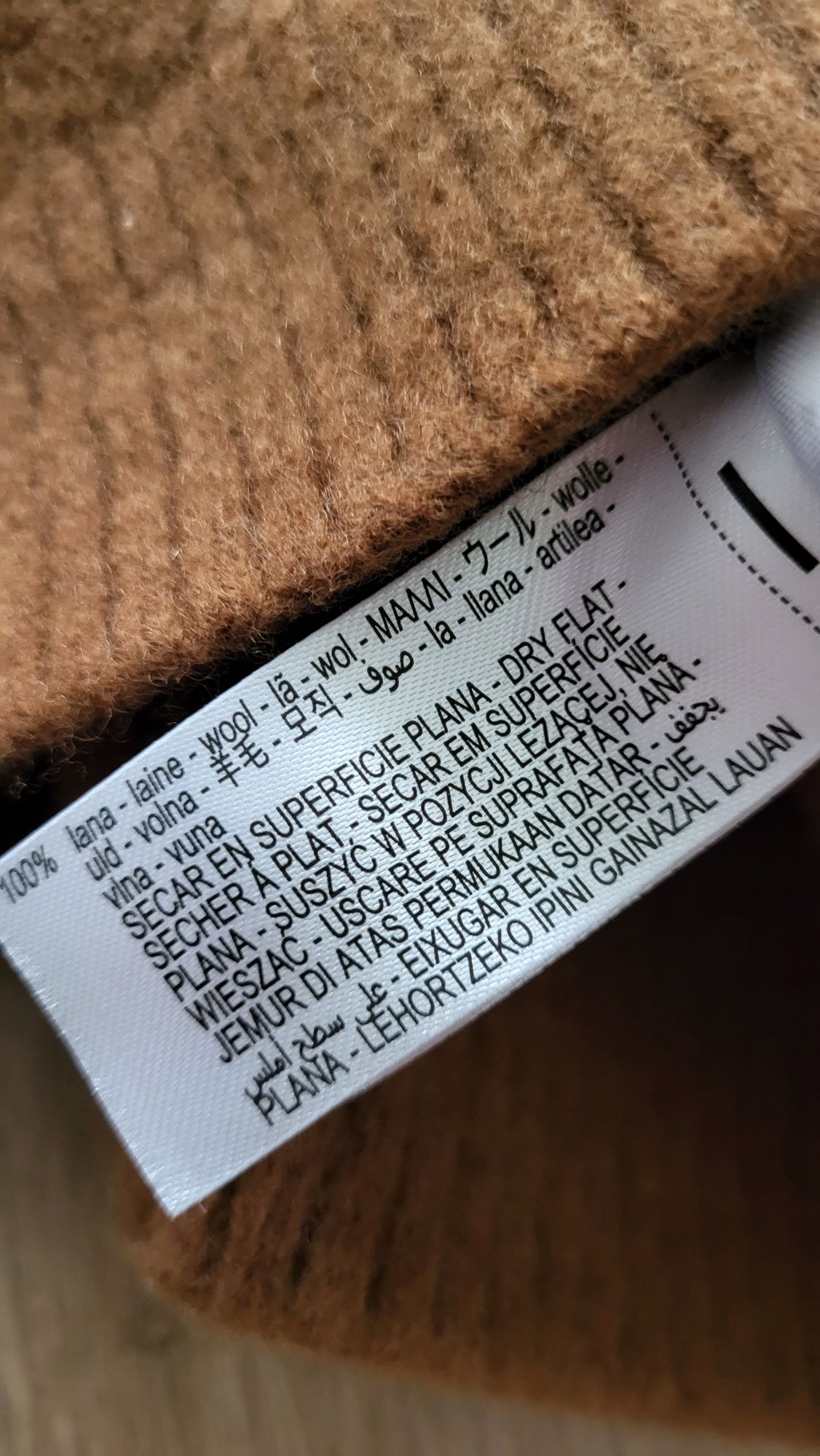 Sweter wełniany ZARA