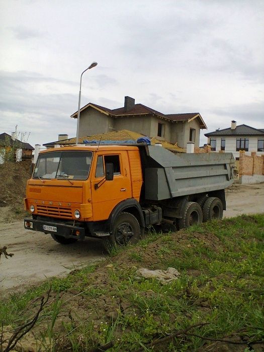 Вывоз мусора.Шлак.Песок.Щебень.Самосвал.Экскаватор.