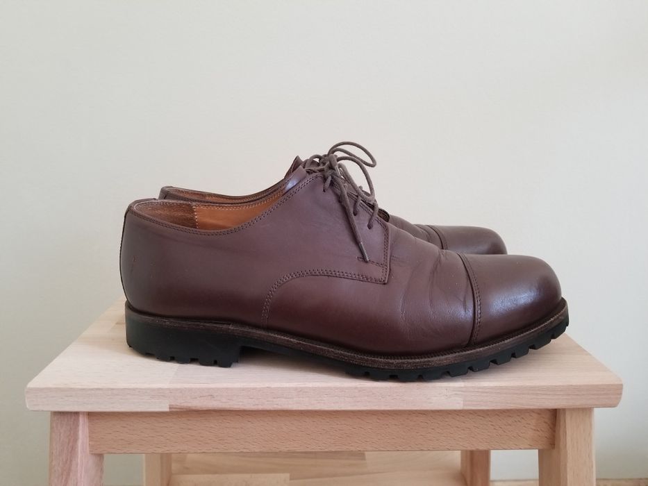 Handmacher туфлі 9,5 G 43 44 ручна робота vibram tank Австрія