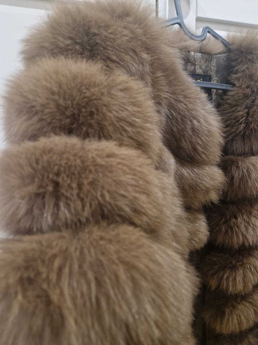 Futro 4w1 S/M czekoladowe