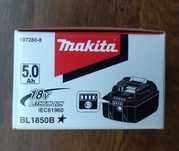 Nowa Orginalna Bateria Makita 5.0Ah Nowe BL1850B