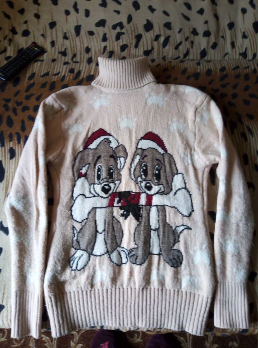 Свитер зимний Турция на девочку 158-164 рост