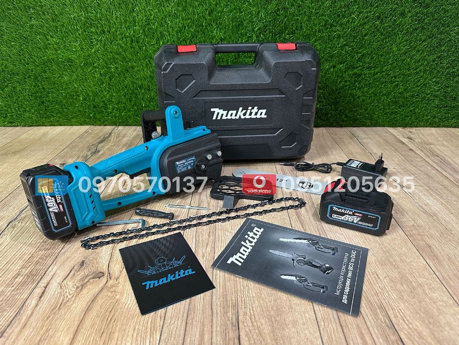Акумуляторна ланцюгова пила Makita DUC279BL 36V 8Ah Довжина шини 30 см