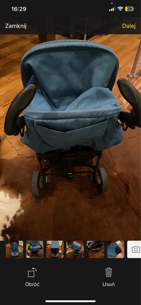 Wozek spacerowka peg perego Si