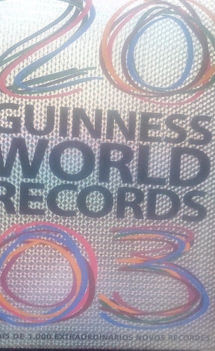 Livro de Recordes do Guiness 2002 World Records em Português