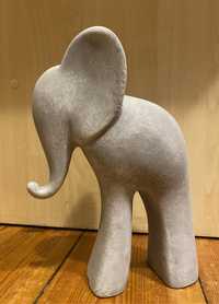 Figurka- słoń na szczeście gliniany