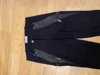 Oryginalne spodnie PINKO czarne z pianki rozm. 34
