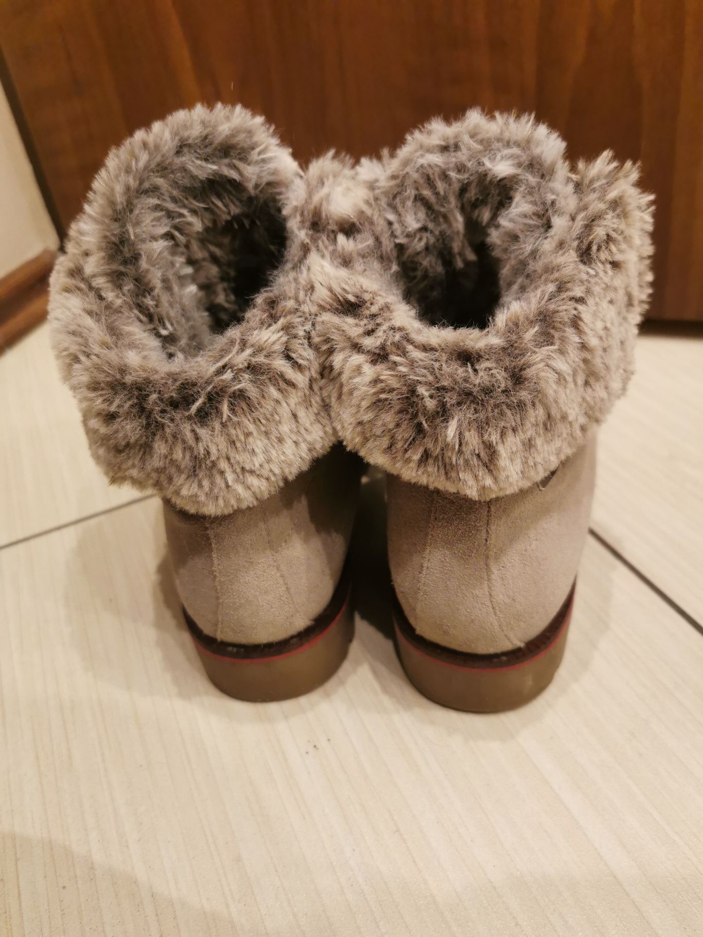 Caprice śniegowce, buty zimowe Tex