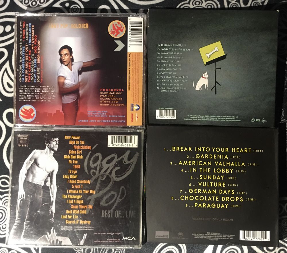 Iggy Pop - varios cds