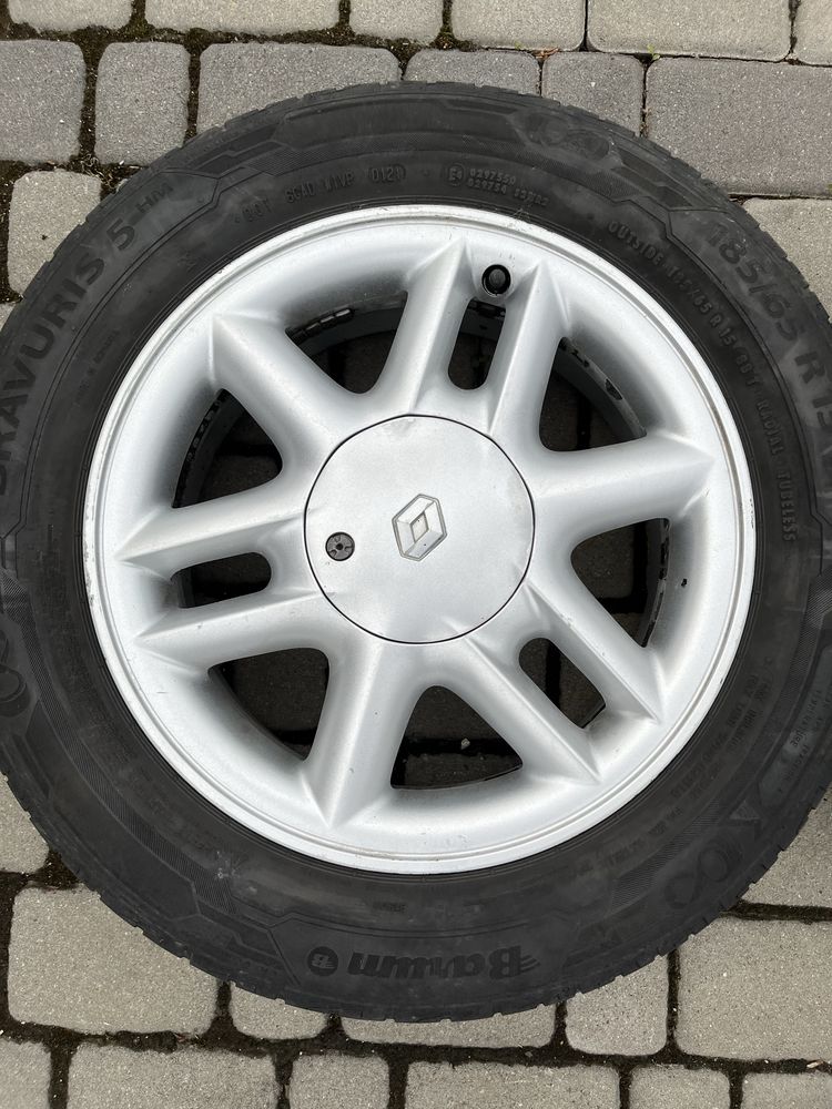 Alufelgi 4x100 15 cali Renault Clio Scenic Kangoo Logan Dokker Sandero