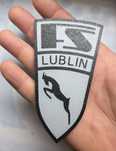 Emblemat FS Lublin. Druk 3D Petg 3 szt.