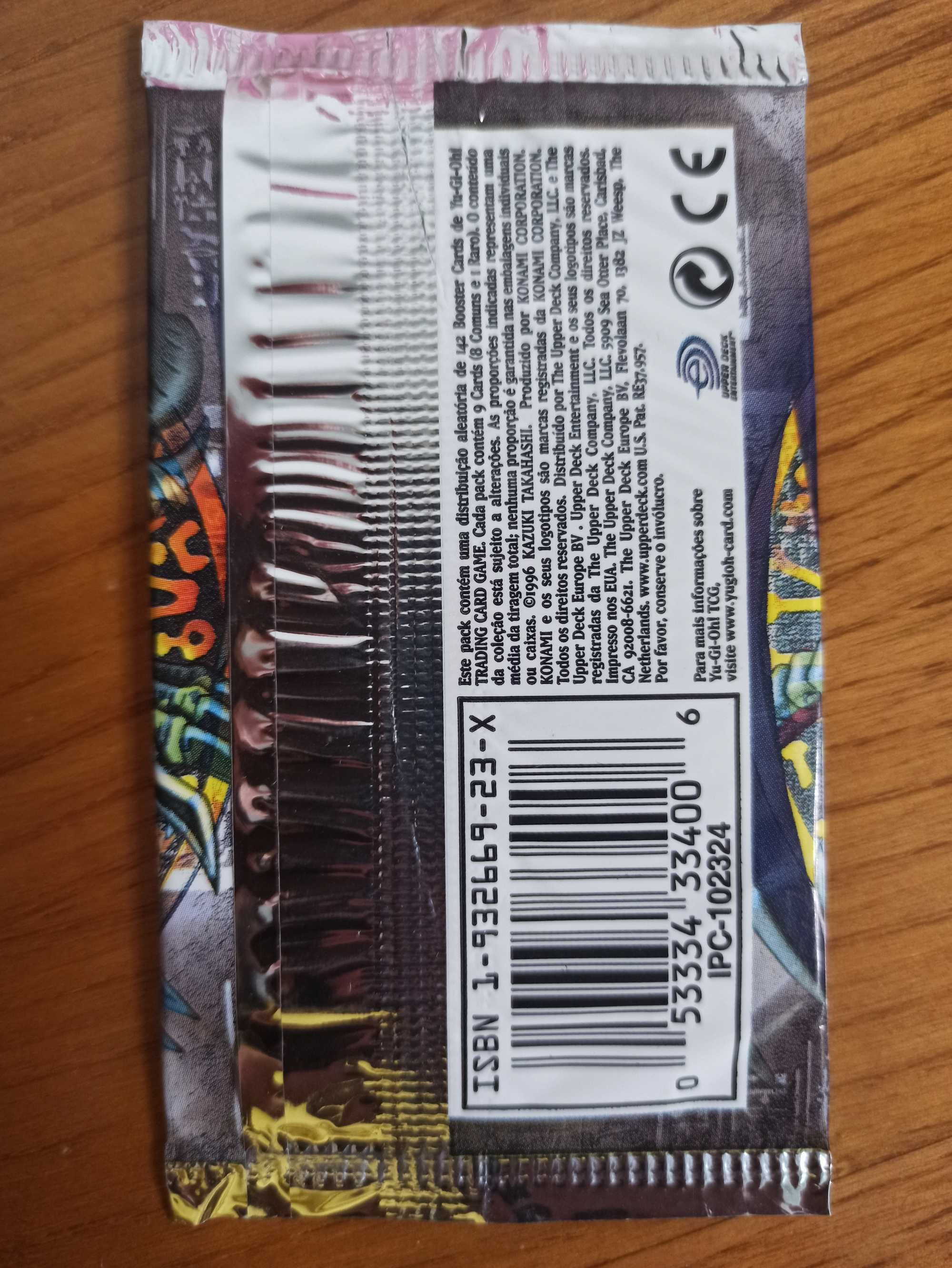 10x YuGiOh Metal Raiders 1st Edition Booster (Portuguese)