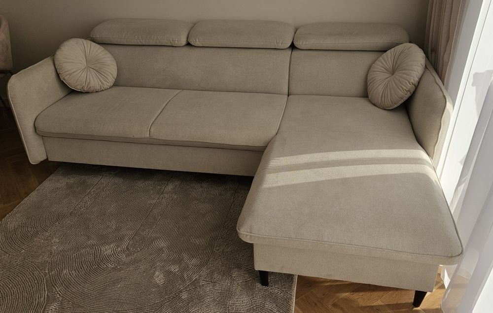 Narożnik, sofa, łóżko z funkcją spania Dreane L Selsey